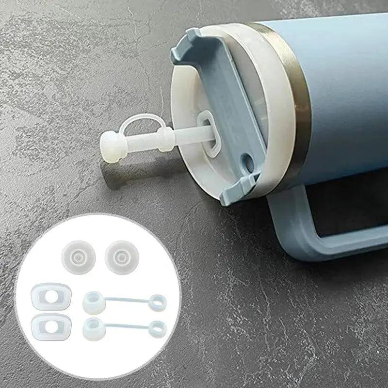 1Set Straw Cover Spill Stopper 3 Piece