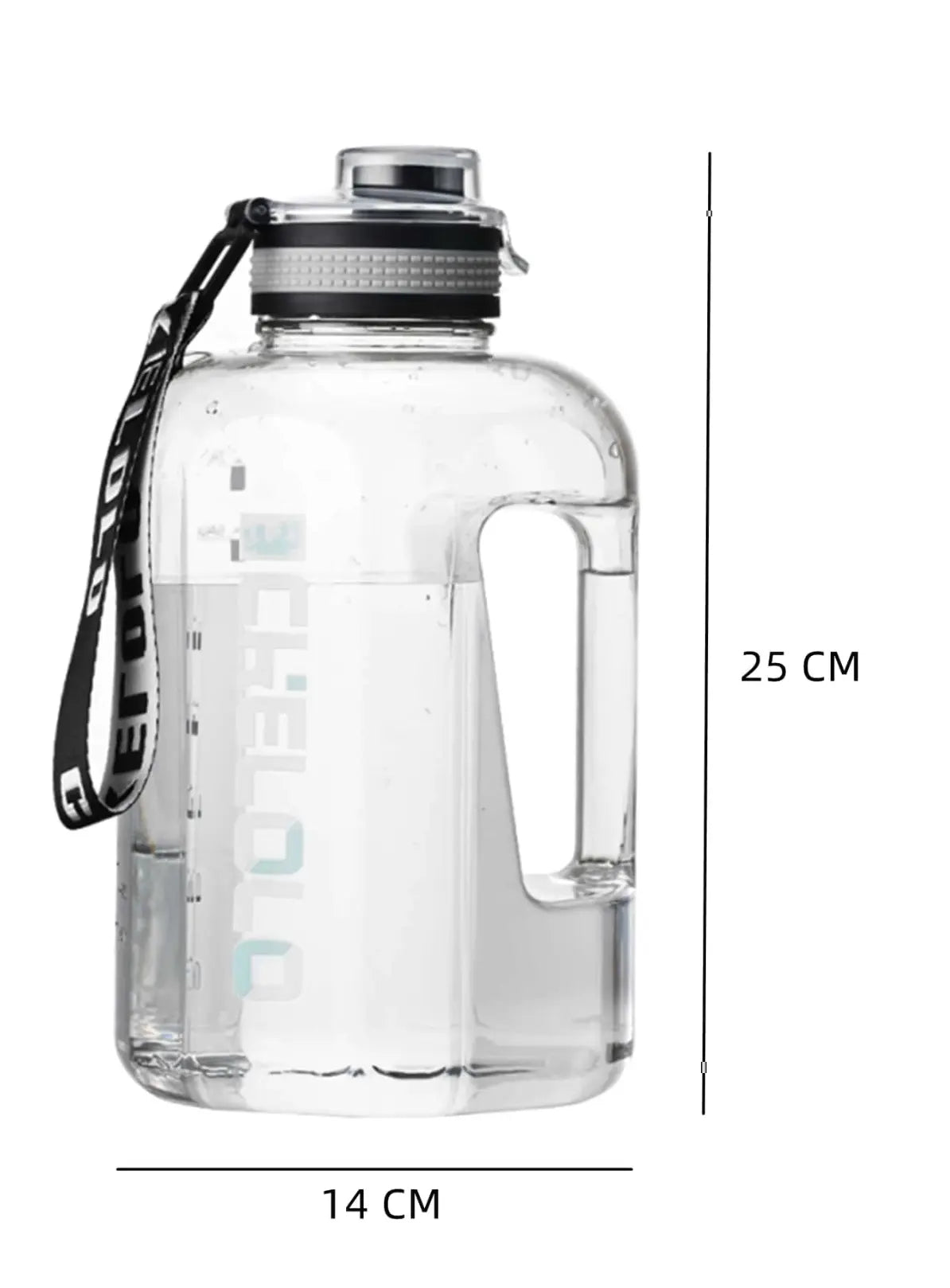 Clear Plastic 2.2 Litre Water Can - osbshop.pk