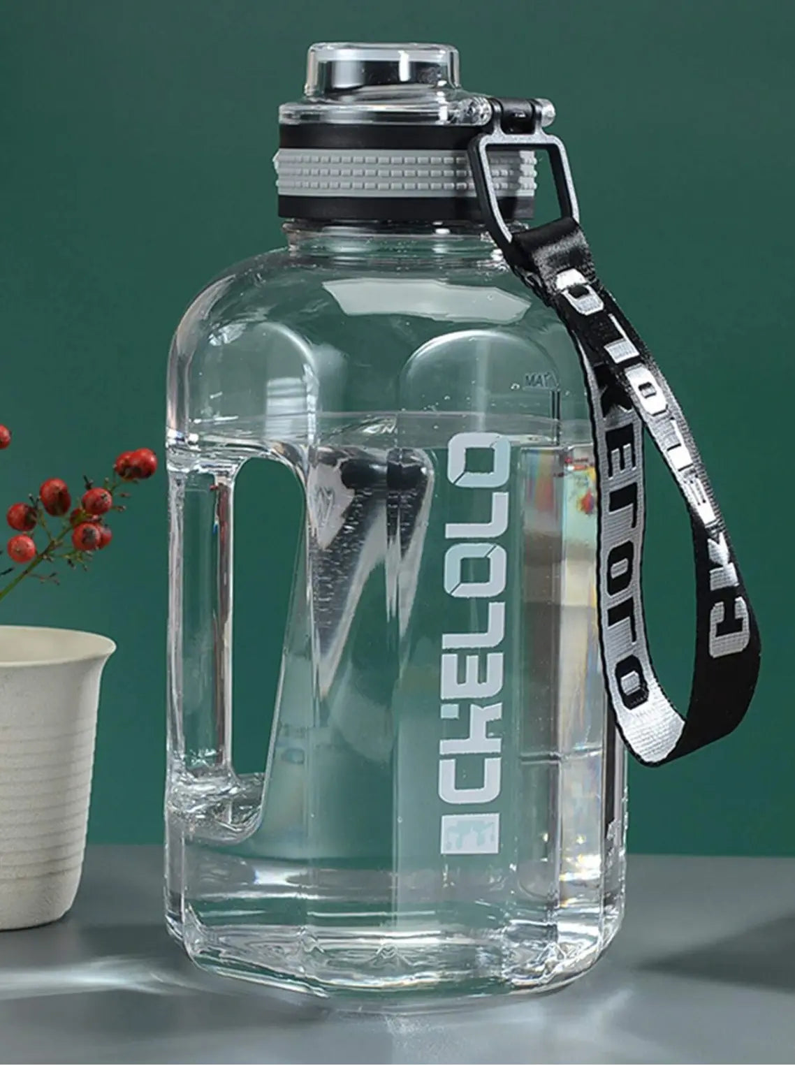 Clear Plastic 2.2 Litre Water Can - osbshop.pk
