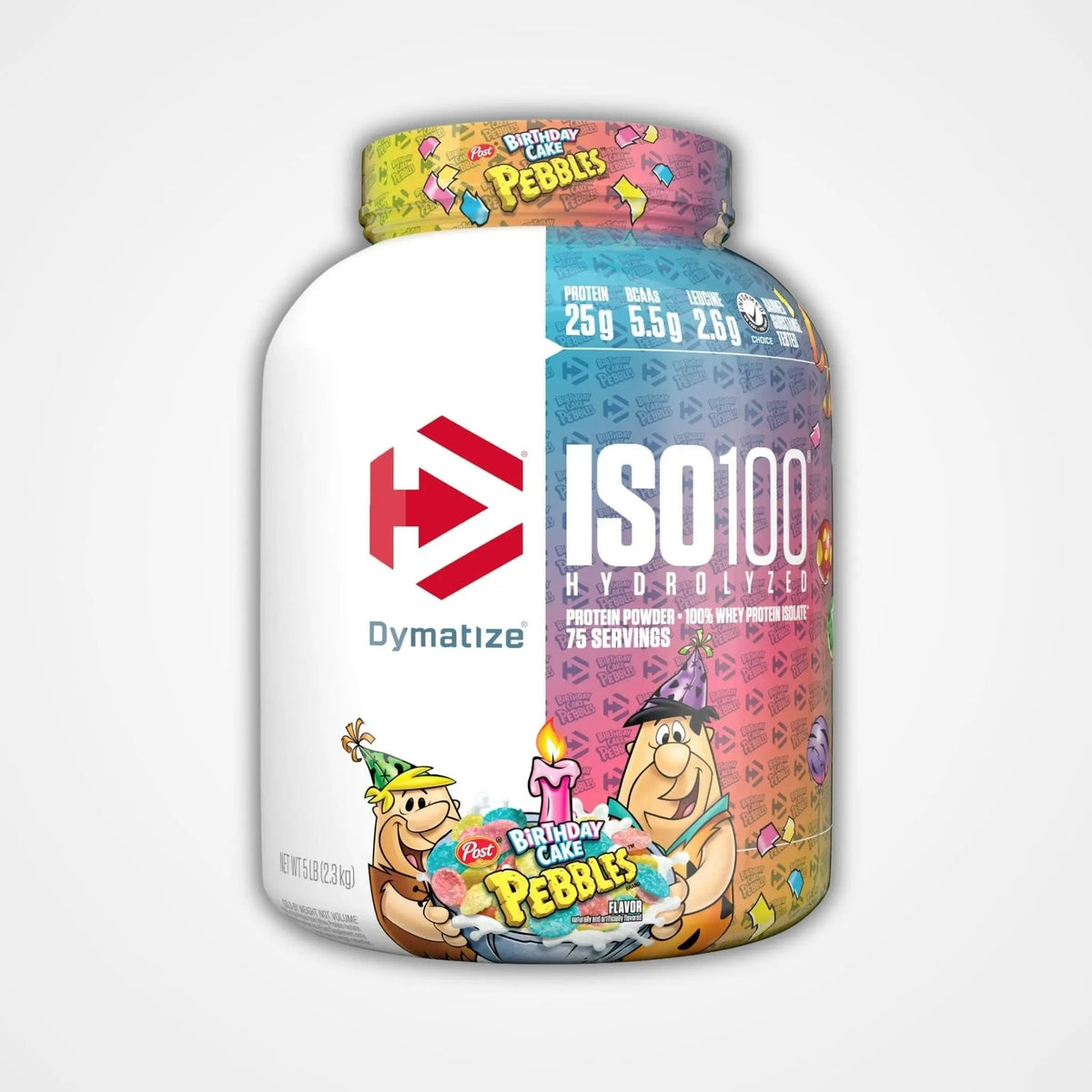 Dymatize Whey Isolate Birthday Cake, 5 lb - osbshop.pk