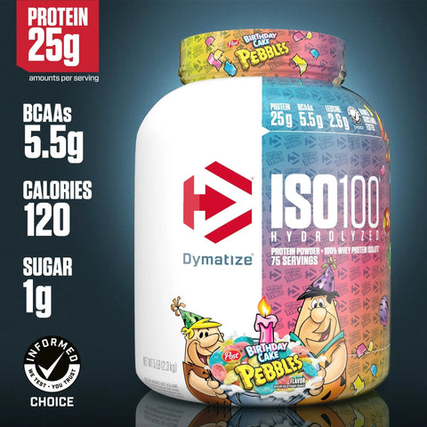 Dymatize Whey Isolate Birthday Cake, 5 lb - osbshop.pk