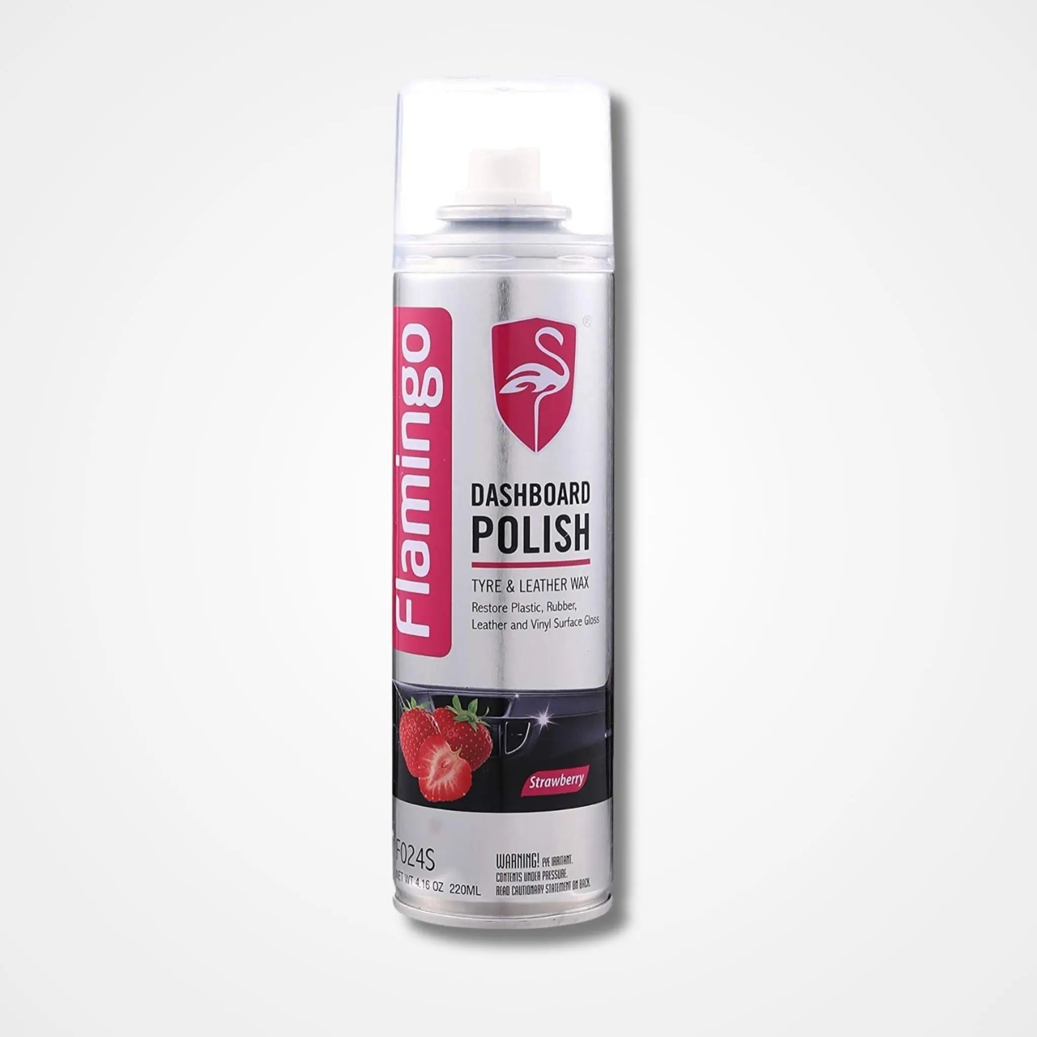 Flamingo Dashboard Polish Tyre & Leather Wax 220ml - osbshop.pk