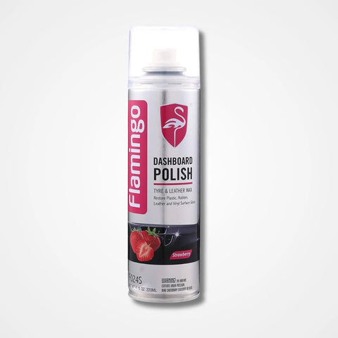 Flamingo Dashboard Polish Tyre & Leather Wax 220ml - osbshop.pk