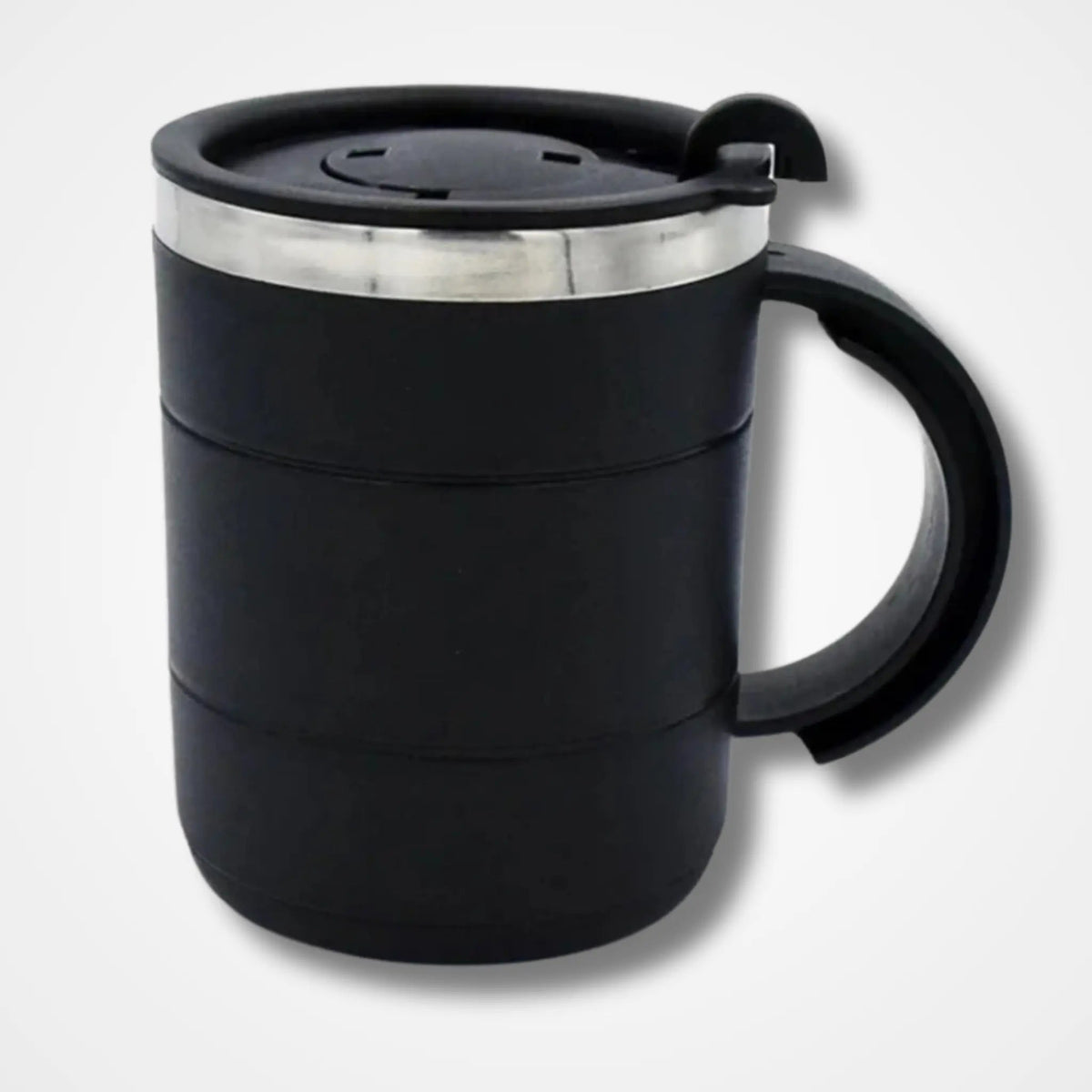 Stainless Steel Black Tumbler Mug - osbshop.pk