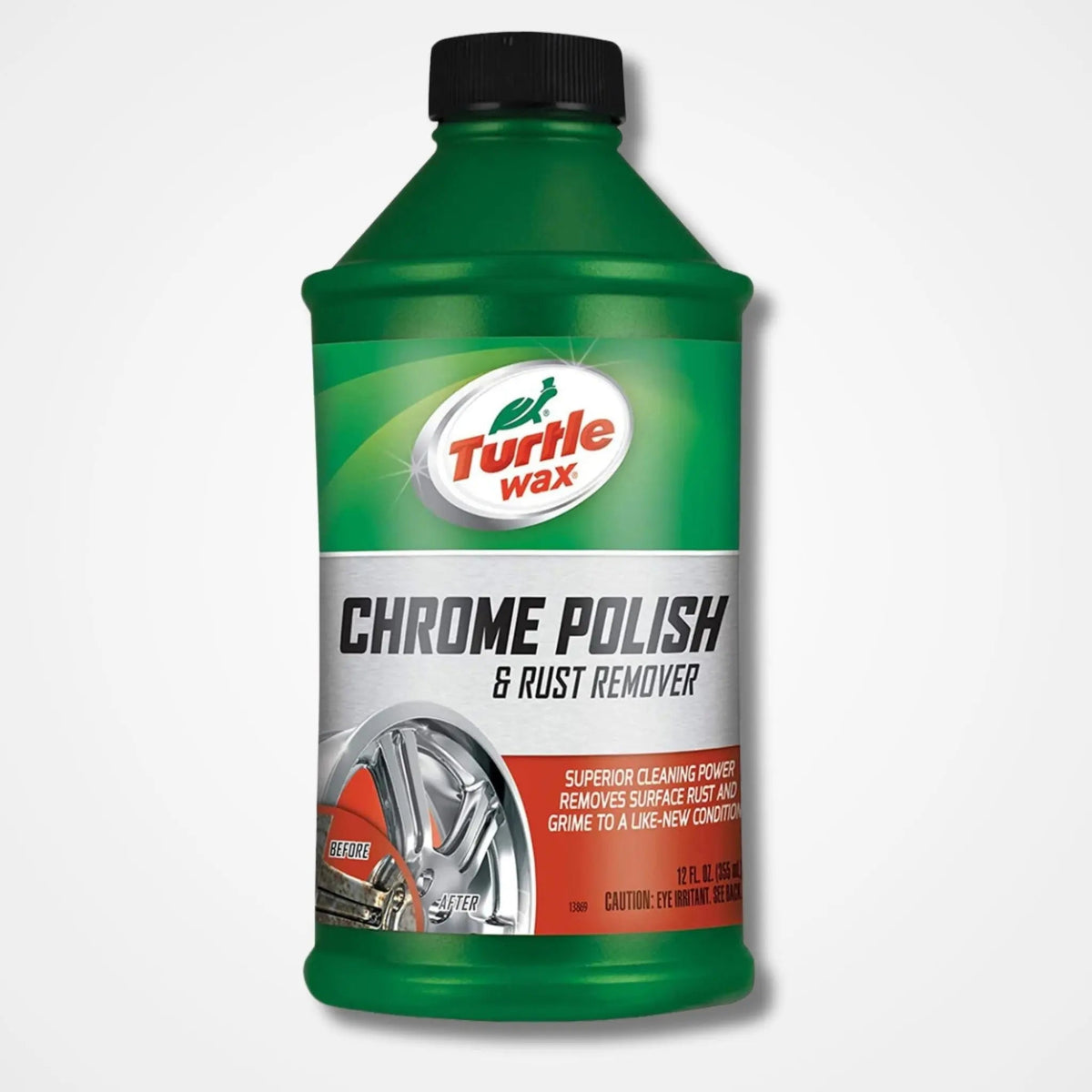 Turtle Wax Chrome Polish & Rust Remover 355ml - osbshop.pk