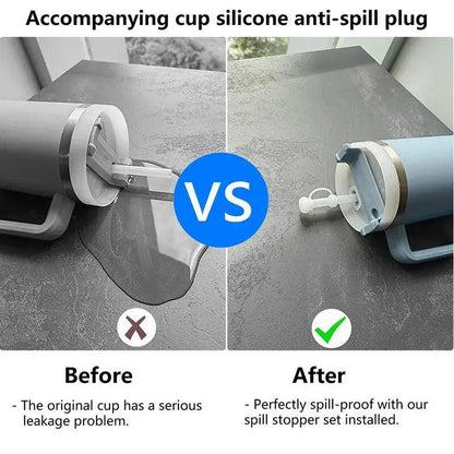 1Set Straw Cover Spill Stopper 3 Piece