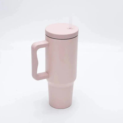 40 oz Tumbler with Handle and Straw Lid
