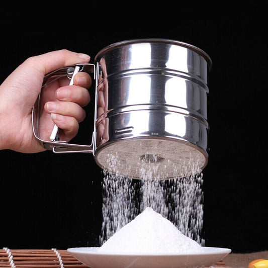 Flour Stainless Steel Strainer Cup