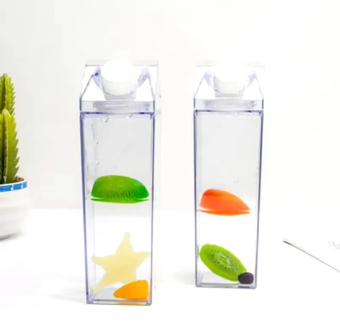 Milk Carton Shape Bottle