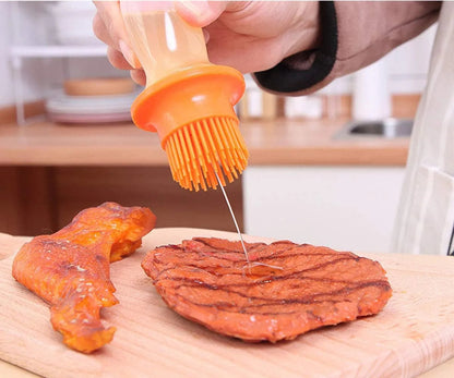 Silicon Brush Oil Bottle