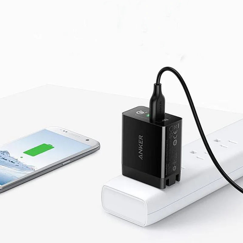 Anker PowerPort+ 1 Quick Charge 3.0 With USB-C Cable 3ft