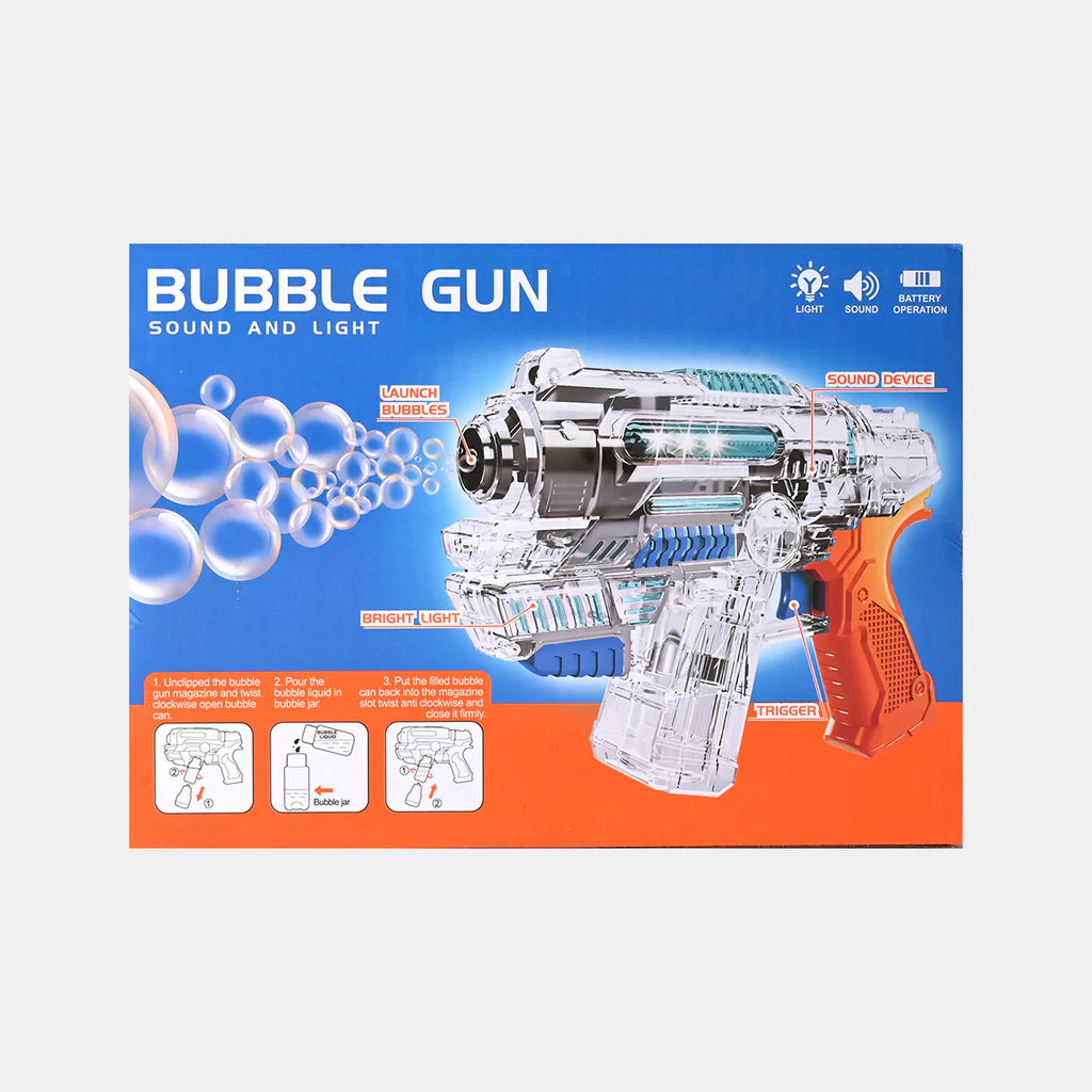 Bubble Gun With Light & Music