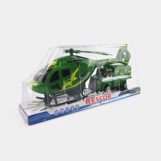 Helicopter & Car Toy