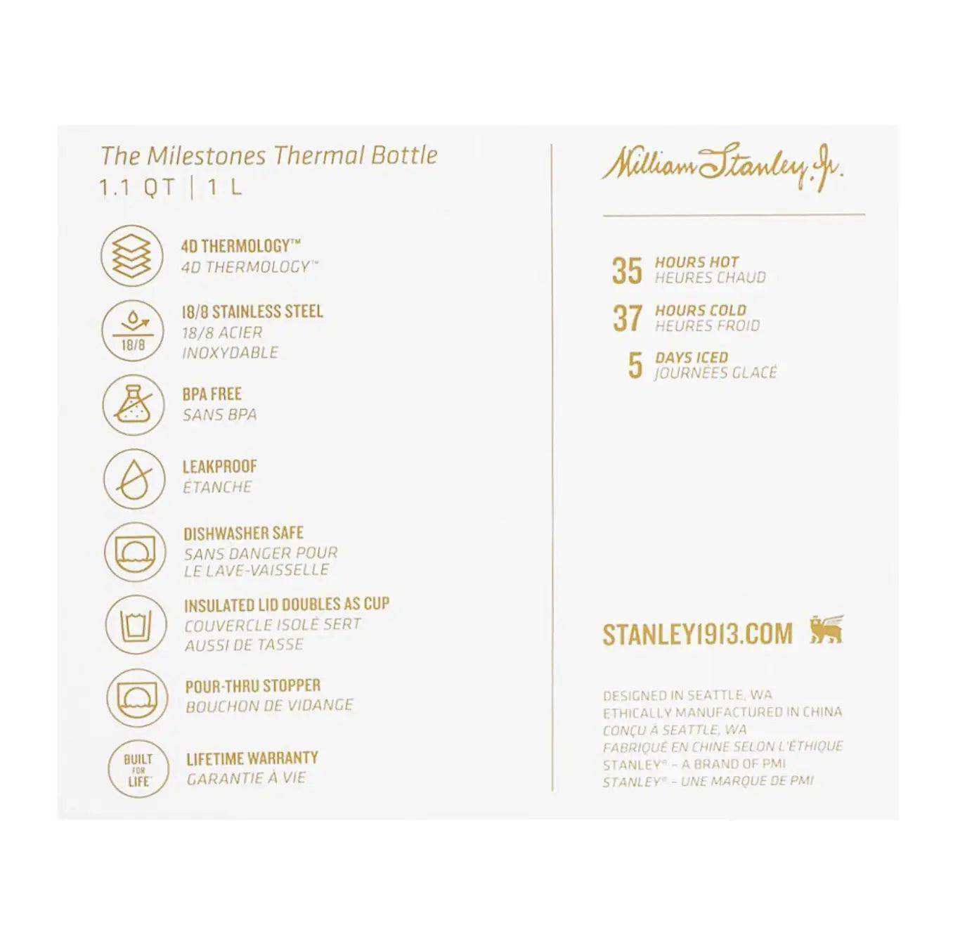 Stanley Milestone Thermal Bottle
