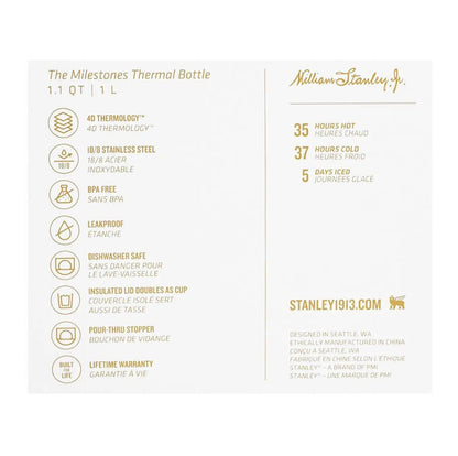 Stanley Milestone Thermal Bottle