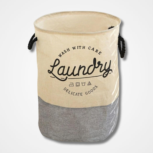 Foldable Cotton Laundry Basket