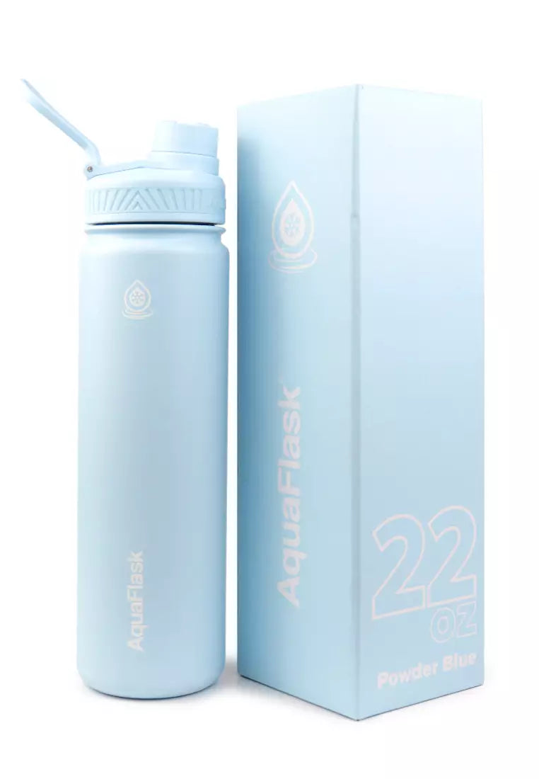 AquaFlask Original Vacuum Bottles (40oz) Powder Blue