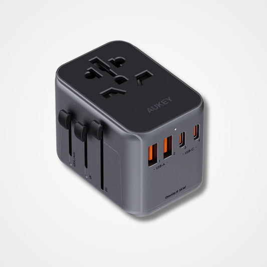 Aukey Travel Mate 35w Universal Travel Adapter