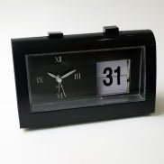 Black Table Clock - OSB