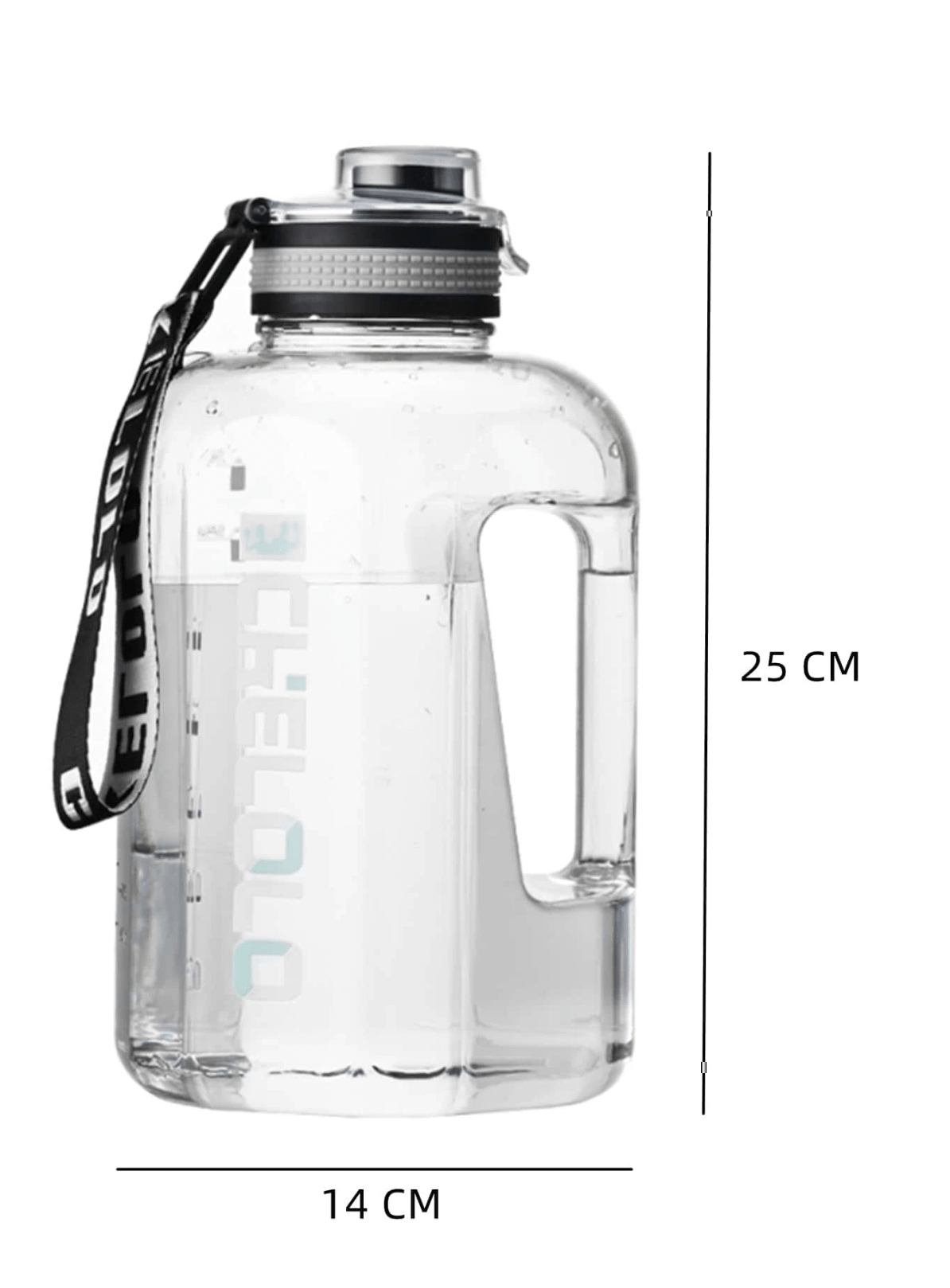 Clear Plastic 2.2 Litre Water Can - OSB