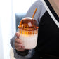 Dome Lid Glass Tumbler - OSB