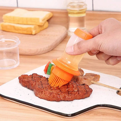 Silicon Brush Oil Bottle