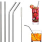 Stainless Steel Straws for Drinking with Brushes - OSB