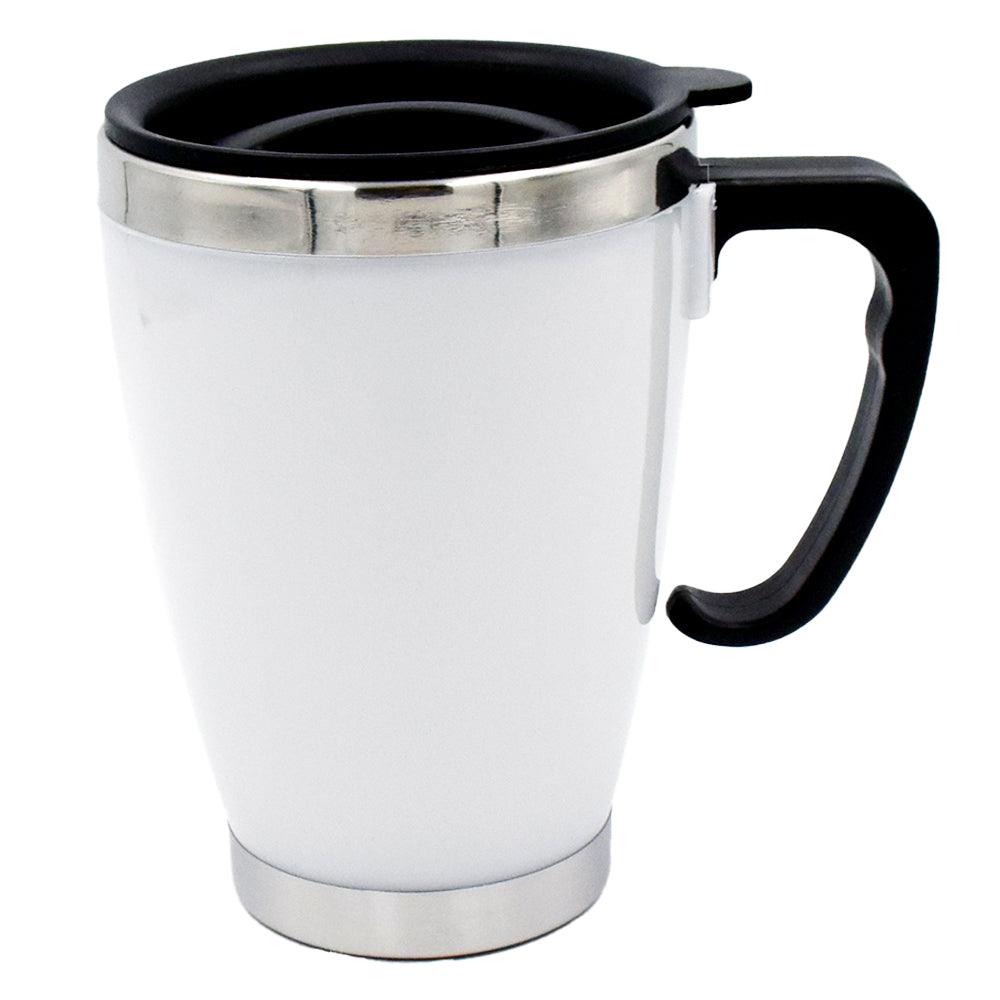 White Stainless Steel Tumbler Mug Medium - OSB