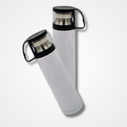 White Stainless Steel Water Bottle - OSB