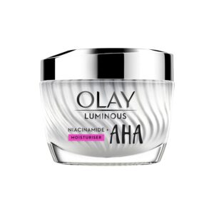 Olay Luminous Niacinamide+AHA Moisturizer, 50g