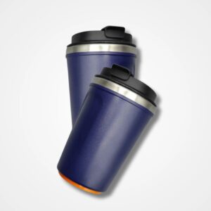 Blue Stainless Steel Tumbler Mug