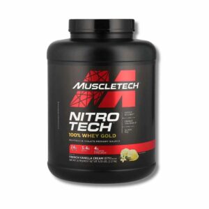 Muscletech Nitro Tech Whey Gold French Vanilla Cream 5lb