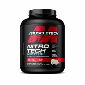 Muscletech Nitro Tech Whey Protein Vanilla 4lb