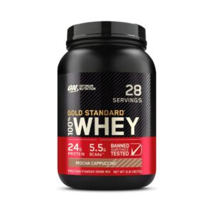 On Gold Standard Whey Protein Mocha Cappuccino 907g 2lb