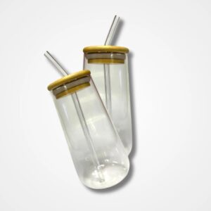 Oval Shaped Glass Tumbler